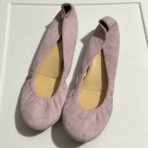 J Crew Suede Ballet Flats Size 9